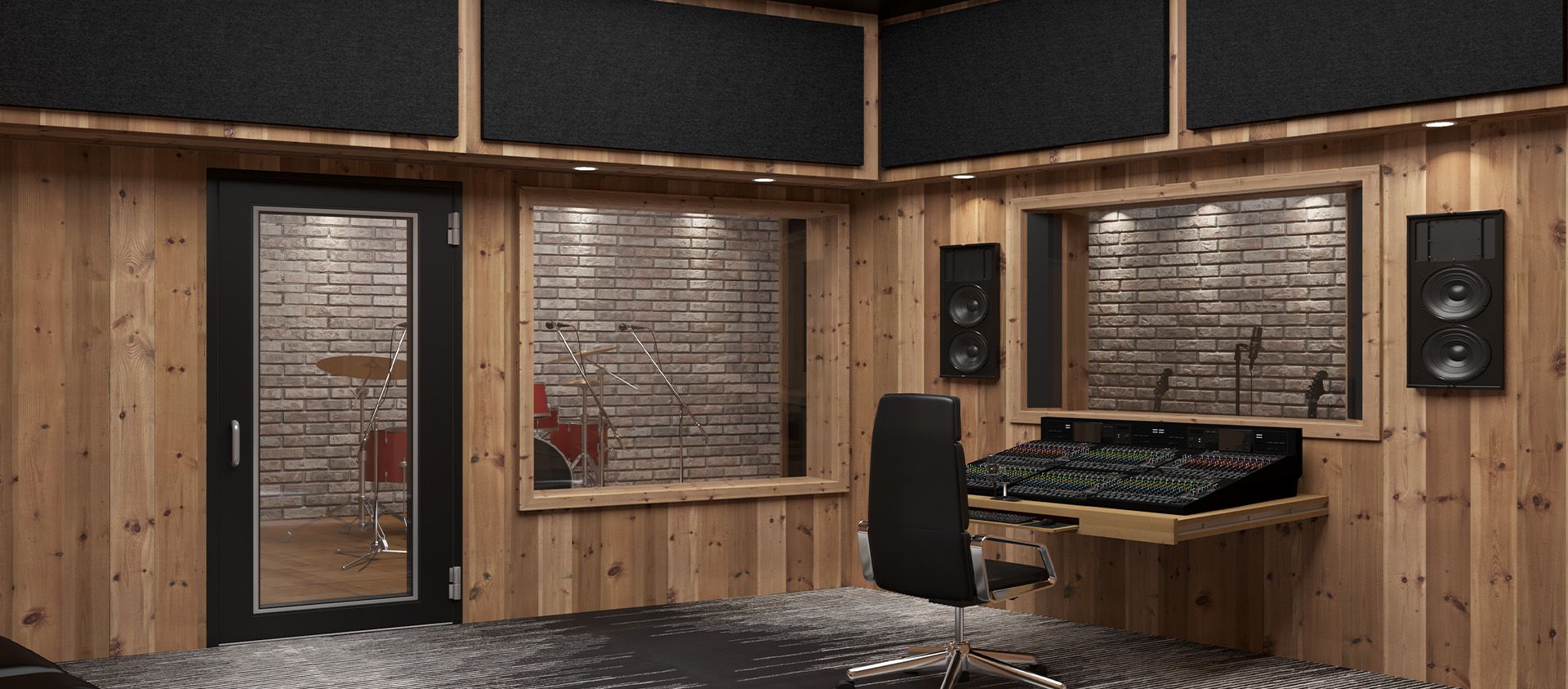 recording studio door