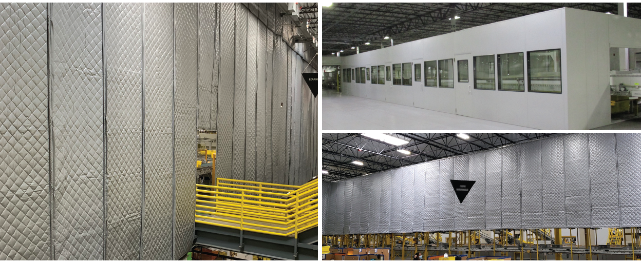 distribution center noise control